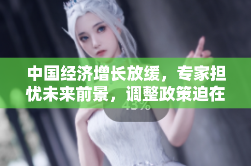 中国经济增长放缓，专家担忧未来前景，调整政策迫在眉睫