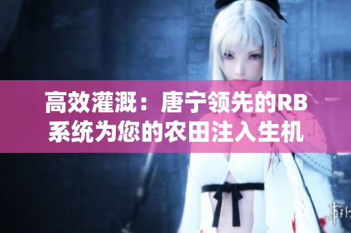 高效灌溉：唐宁领先的RB系统为您的农田注入生机