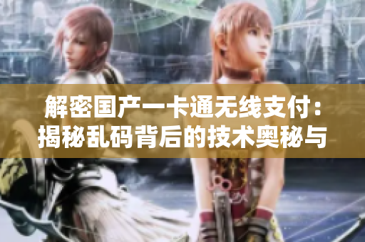 解密国产一卡通无线支付：揭秘乱码背后的技术奥秘与应对之策