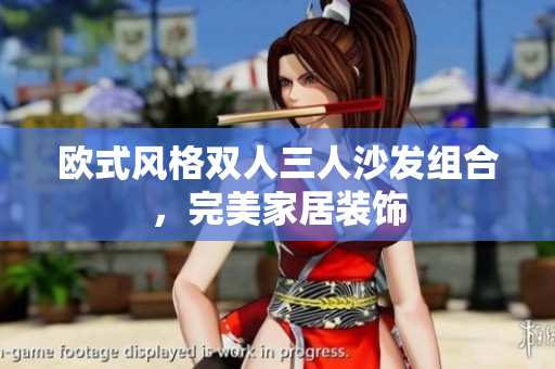 欧式风格双人三人沙发组合，完美家居装饰