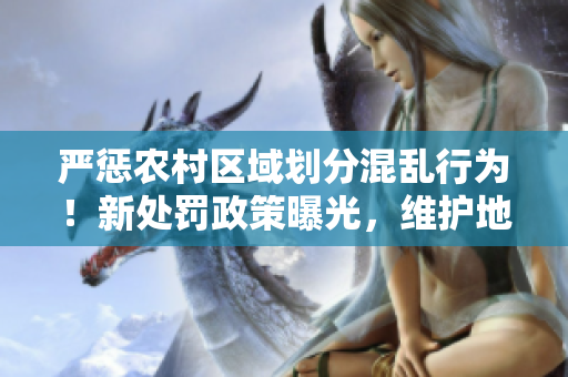严惩农村区域划分混乱行为！新处罚政策曝光，维护地区秩序迈出坚实一步