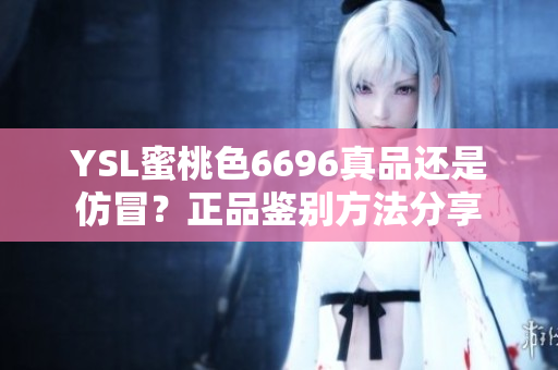 YSL蜜桃色6696真品还是仿冒？正品鉴别方法分享