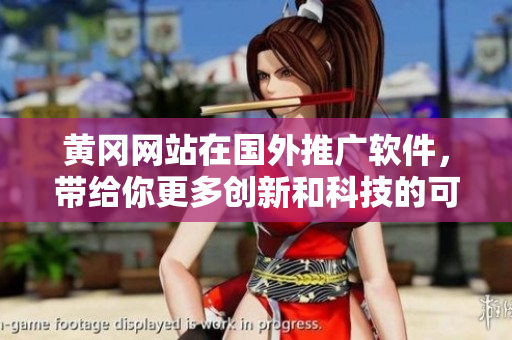 黄冈网站在国外推广软件，带给你更多创新和科技的可能！