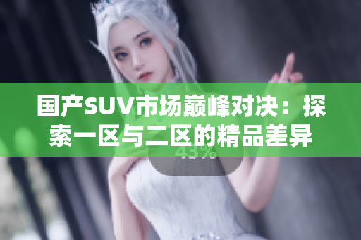 国产SUV市场巅峰对决：探索一区与二区的精品差异