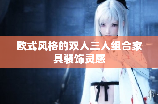 欧式风格的双人三人组合家具装饰灵感