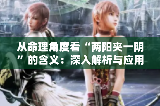 从命理角度看“两阳夹一阴”的含义：深入解析与应用