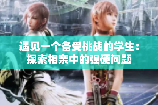 遇见一个备受挑战的学生：探索相亲中的强硬问题