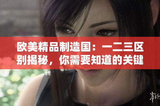 欧美精品制造国：一二三区别揭秘，你需要知道的关键差异
