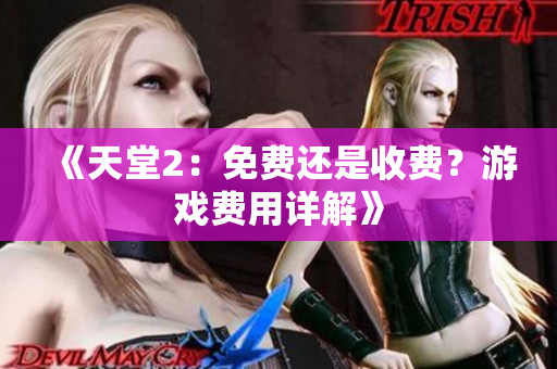 《天堂2：免费还是收费？游戏费用详解》