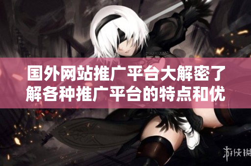 国外网站推广平台大解密了解各种推广平台的特点和优势